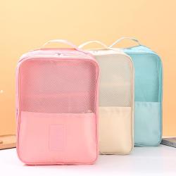 Gelory Large Capacity Custom Logo Waterproof Shoe Bag Holds 3 Pair For Travel And Daily Use Storage Pouch