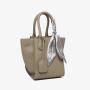 Luxury Casual Makeup Tote Handbag for Women Single Handle Gym Bag Magic Purses Label Fashionable PU Portable Polyester Lining