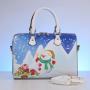 fashion ladies handbag set Personality print female bag Unique Christmas gift girl bag quality hot selling women shoulder bag