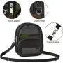 Gelory Wholesale Fashion Custom Logo Lightweight See Through Small Shoulder Bag Daypack Mini Mesh Backpack For Girls Boys