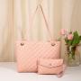 Lingge Embroidery Mother And Child Bag 2023 Fashion Europe And America  Leisure Versatile designer Quality One Shoulder Handbag