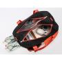 HR045 Unisex Duffel Travel Swimming Bag Oxford Contrasting Colors Sports Luggage Bag One Shoulder Crossbody Portable Fitness Bag