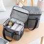 Customized Large Lunch Bag 28L Insulated Lunch Box Reusable Leakproof Portable Shoulder Tote Bag Thermal Coole Bag