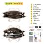 LOVEVOOK 2pc fashion office lady 15.6 in PU leather tote handbag sets large shoulder bags laptop briefcase work bag for women