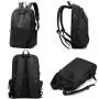 ZF151 New Men Business Shoulder Bag High School College Students Schoolbag Nylon Waterproof Computer Backpack USB Interface