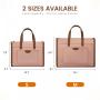 2023 Wholesale LOVEVOOK multifunctional handbag summer cooler bags thermal tote bag PU leather insulated lunch bags for women