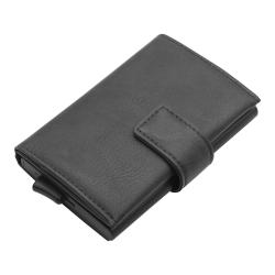 Manufacturer Wholesale Men Wallet With Coin Bag Large Capacity Rfid Anti-Theft Automatic Ejection Card Aluminum Card Holder