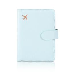 HR577 PU Leather Passport Holders Bag RFID Multi Card Slot Multifunctional Passport Business Certificate Handheld Passport Case