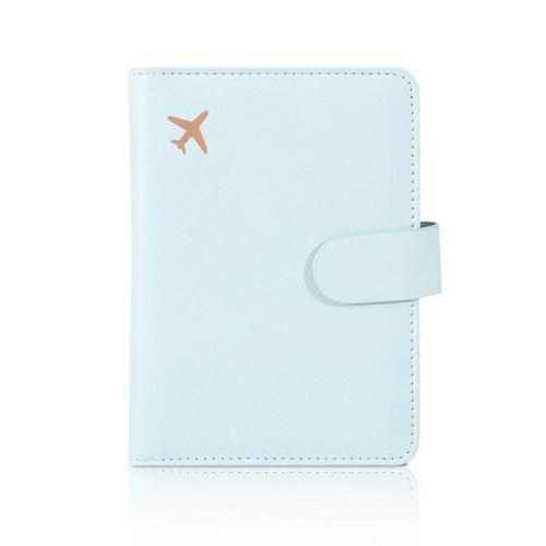 HR577 PU Leather Passport Holders Bag RFID Multi Card Slot Multifunctional Passport Business Certificate Handheld Passport Case