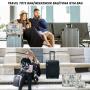 LOVEVOOK 2024 Cute travel bag sets with Wet Pocket large 2pcs women weekender bag men's carry on overnight luggage duffel bags