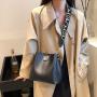2024 New Design Plain PU Leather Crossbody Bag Fashionable Canvas Tote Handbags Briefcase Satchel Laptop Sac Main Leather