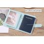 HR577 PU Leather Passport Holders Bag RFID Multi Card Slot Multifunctional Passport Business Certificate Handheld Passport Case