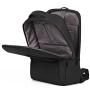 Wholesale Business Travel Backpack Factory 15.6-Inch Waterproof Laptop Bag with USB Black Printing Gift Backpack