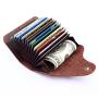 CNL002 Customized Fashion Card Holder for Men and Women Multicolor Credit Card Holder Genuine Leather Wallet