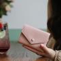 ZF340 Women Short Wallet Women Purse Top layer cowhide Zipper Hasp Coin Purse Designer Wallet Card Holder Folding Card Bag
