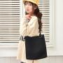 Gelory New Simple Fashion Solid Color Single Shoulder Handbags Environmental Protection Canvas Bag Women Single Shoulder