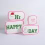 Keymay Custom Personalized Letters Cute Girl Cosmetic Bag Travel Toiletry Zipper Pouch Small Mini Makeup Bag