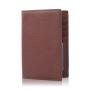 Factory direct leather passport holder slim passport wallet card holder leather passport cover
