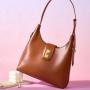 Tote Bag 2024 New Versatile One Shoulder Leather Retro Club Bag
