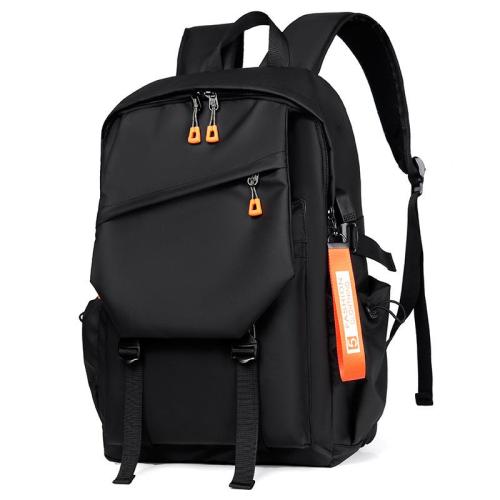Men's Laptop Backpack Waterproof Oxford Student Bag Multi-Functional Casual Business Travel Backpack Polyester Lining
