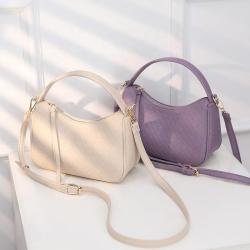 New design soft pu leather weave handbags satchel adjustable shoulder strap crossbody bag wholesale ladies shoulder bags