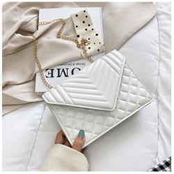 leather crossbody bags for women Fashion Women High Quality  Handbags  China Wholesale PU Ladies Shoulder Bag Chain Handbags