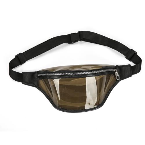 2023 Factory Custom Transparent PVC Belt Crossbody Bags Women Clear Fanny Pack Waist Bags