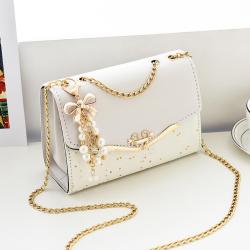 Women's Single Shoulder Crossbody Bag Sequin Chain Fashion Korean Style Women's Messenger Bag Mobile Phone Bag Wallet Trend