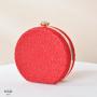 High Sense Fashion New 2022 Dinner Bag Women's One Shoulder Messenger Portable Chain Bag Acrylic Personalized Round Bag