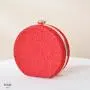 High Sense Fashion New 2022 Dinner Bag Women's One Shoulder Messenger Portable Chain Bag Acrylic Personalized Round Bag
