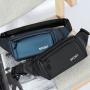 Portable Travel Large Capacity Fanny Pack Custom Print Logo PU Leather Phone Waist Bag Chest Bag Single Shoulder Bag