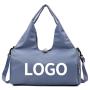 Custom Logo Fitness Nylon Yoga Gym Fitness Bags Waterproof Training Travel Yoga Mat Bag with Shoes Compartment