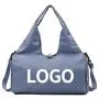 Custom Logo Fitness Nylon Yoga Gym Fitness Bags Waterproof Training Travel Yoga Mat Bag with Shoes Compartment