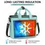 LOVEVOOK Lunch Bag for Women/men Insulated Lunch Box Leakproof Freezable Cooler Bag Work Hiking Picnic Beach Big Lunch Tote Bag