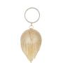 Factory wholesale bulk sale round globular purse rhinestone tassels evening bags women handbags elegant party wedding bags pochette femme