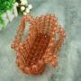 2024 Spot Green Acrylic Crystal Beads Handmade Beaded Bag Simple Women's Resin Beaded Bag Handbag