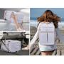 LOVEVOOK wholesale bags Suitcase with 3 Packing Cubes 40L large carry on Flight Approved weekender travel backpacks women men