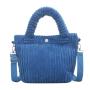New Fashionable Lady Bag Custom Pure Color Corduroy Bucket Cross Boy Bags Plush Cute Fluffy Tote Handbag