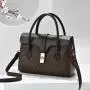 Best Selling Simple Retro Printed Handbag 2024 Fashion Women's Bag Large Capacity Shoulder Crossbody Bag