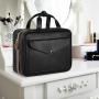Private Label Cosmetic Bags Layers Quilted Portable Beauty Storage Bags Organization Travel Multiple Waterproof Toiletry Handbag
