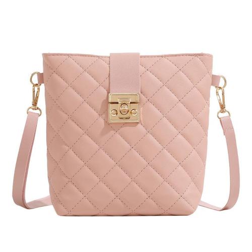 2024 Women's Leisure Small Bag Simplified Bucket Style Fashionable Single Strap Shoulder Bag Chain Decoration Portable Wholesale