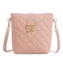2024 Women's Leisure Small Bag Simplified Bucket Style Fashionable Single Strap Shoulder Bag Chain Decoration Portable Wholesale