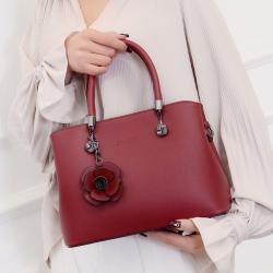 Fashion New 2023 Women's Bag Advanced Texture Urban Simple Pu Women's Handbag Floret High Quality Solid Color Shoulder Bag