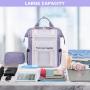 2pcs/set Fashion Carry on School College Work Travel Daypack with USB Port & pencil box Teacher Nurse Bag Laptop Backpack Purse