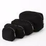 Keymay New Winter Cosmetic Bag Teddy Cloth Makeup Bag Christmas Bridesmaid Gift Plush Fuzzy Bag Sherpa Makeup Pouch