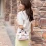 New Fashion Retro Women's Bag Mini Silk Scarf Handbag Single Shoulder Messenger Bag For Ladies Fashion Women's Shoulder Bag