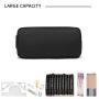 Gelory Multifunctional Simple Durable Pencil Case Pouch Large Capacity Aesthetic Pen Bag Office Stationery Organizer Pencil Bag