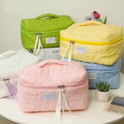 Gelory New Cloud cosmetic bag travel bag simple portable large capacity wash bag