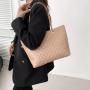 Minimalist Fashion Women Bags Handbag 2024 New Pu Leather Tote Bags for Women Retro Casual Large Capacity Shoulder Bag Woman
