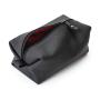 Cosmetic travelling bag travel organizer leather zipper bags